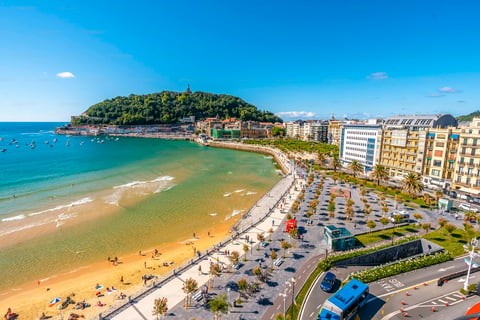 Playa de la Concha - Paseo Marítimo, San Sebastián